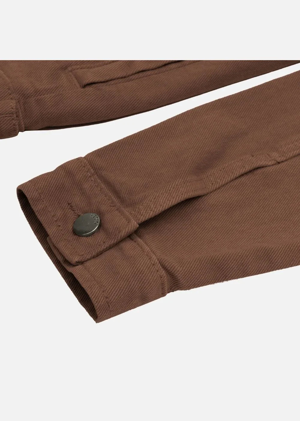 Áo Khoác Jean Nhuộm Hoạt Tính Bền Màu Multi-Color Jean 73 Nâu Đậm - YaMe.vn