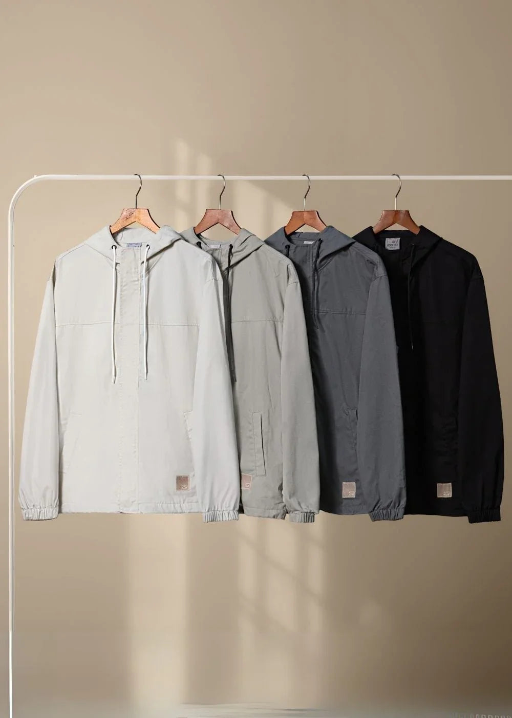 Áo Khoác Kaki Chống Nắng Seventy Seven 07 Be - YaMe.vn