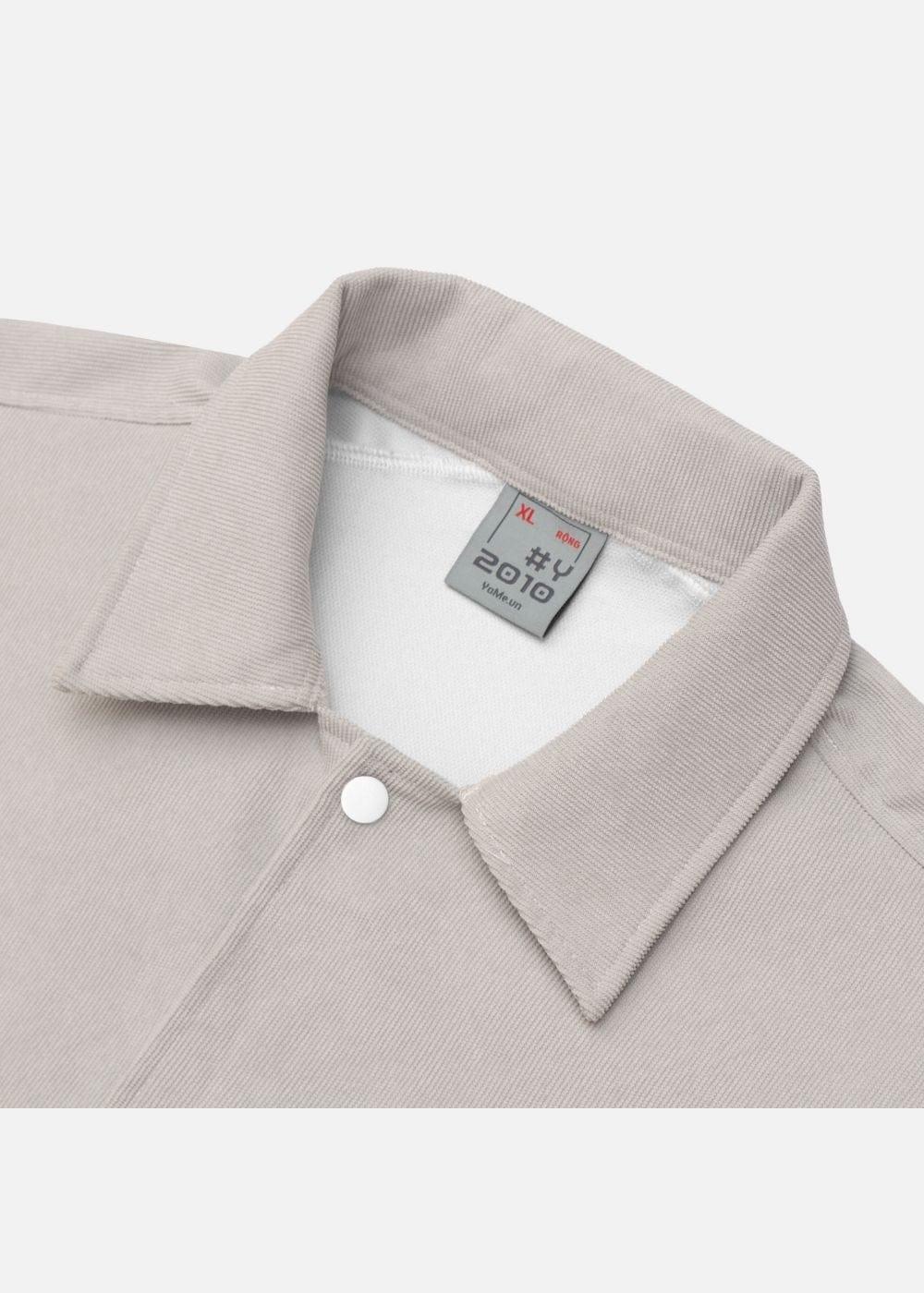 Áo Khoác Kaki Corduroy Ít Nhăn Seventy Seven 37 Be - YaMe.vn