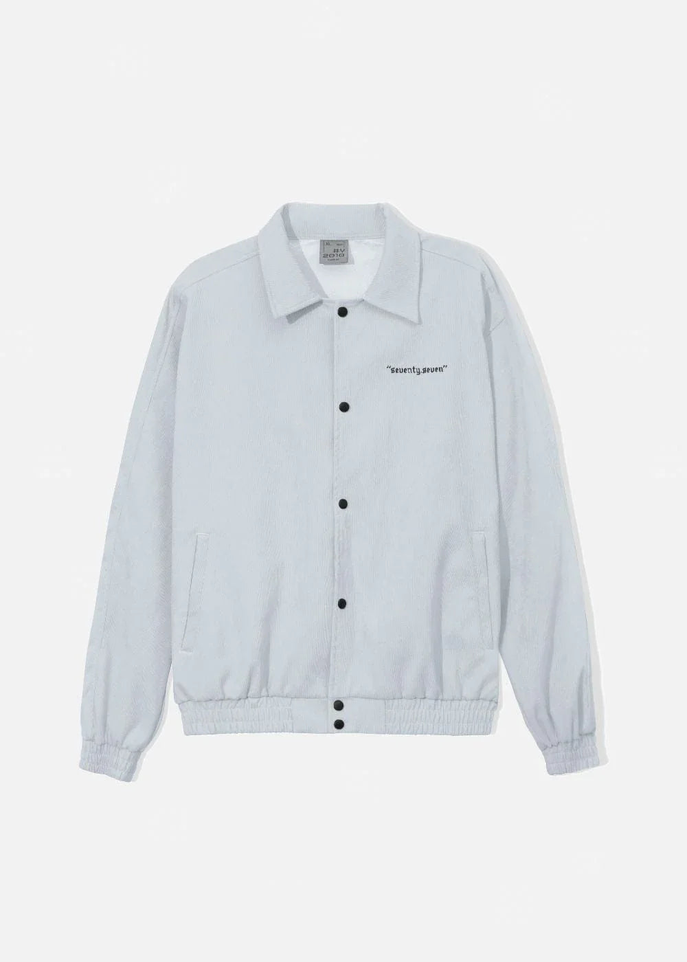 Áo Khoác Kaki Corduroy Ít Nhăn Seventy Seven 37 Xanh Ngọc Nhạt - YaMe.vn
