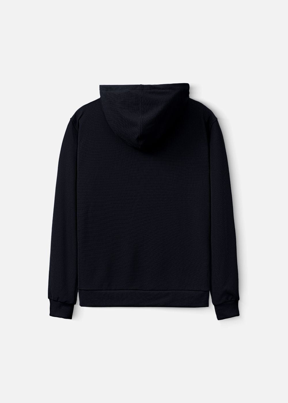 Áo Khoác Hoodie Áo Khoác Seventy Seven 39 Đen