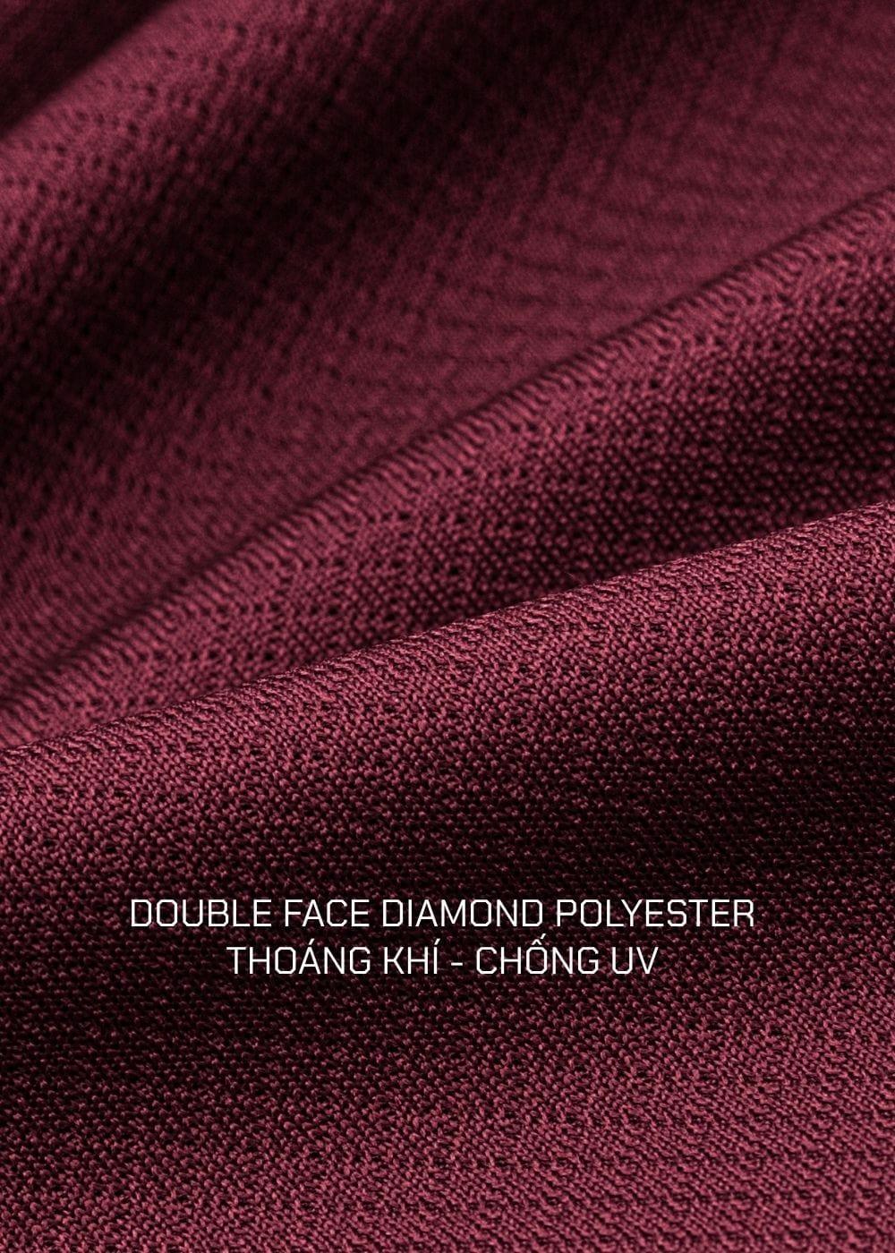 Áo Khoác Thể Thao Chống UV The Beginner 006 Đỏ Đậm - YaMe.vn