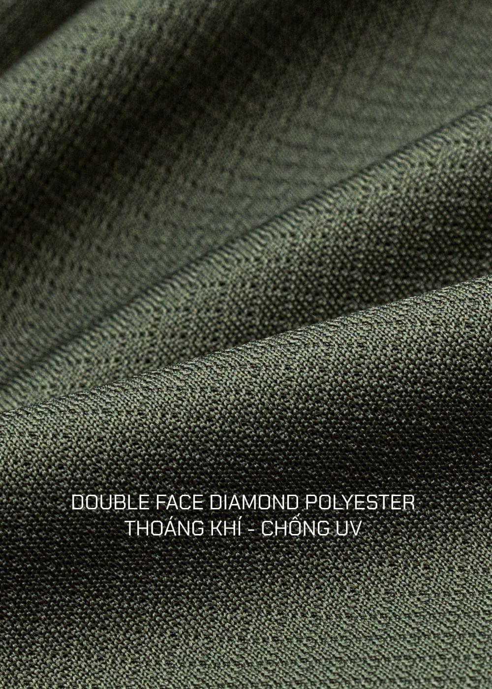 Áo Khoác Thể Thao Chống UV The Beginner 006 Xanh Lá Đậm - YaMe.vn