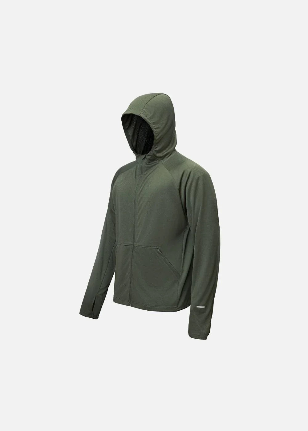 Áo Khoác Thể Thao Chống UV The Beginner 006 Xanh Lá Đậm - YaMe.vn