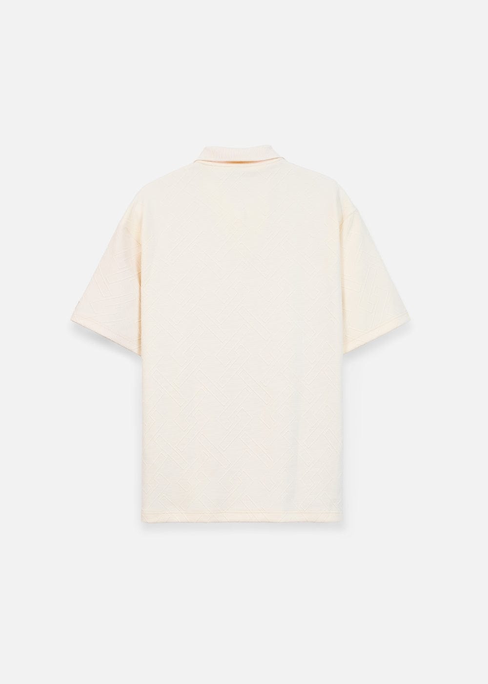 Áo Thun Cổ Polo Tay Ngắn Áo Polo No Style M128 Kem