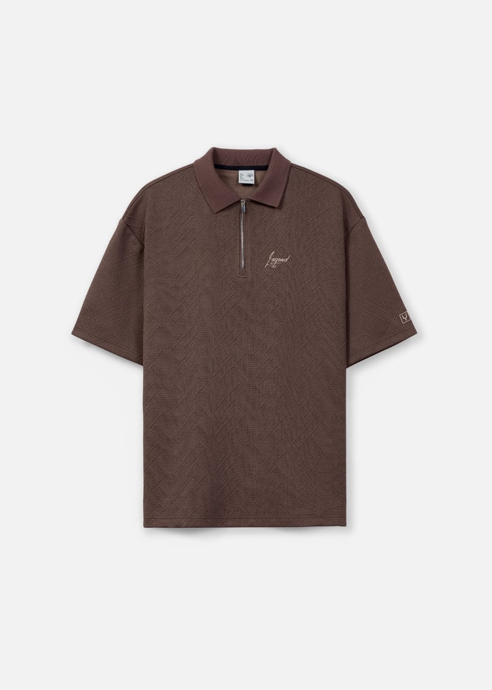 Áo Thun Cổ Polo Tay Ngắn Áo Polo No Style M128 Nâu