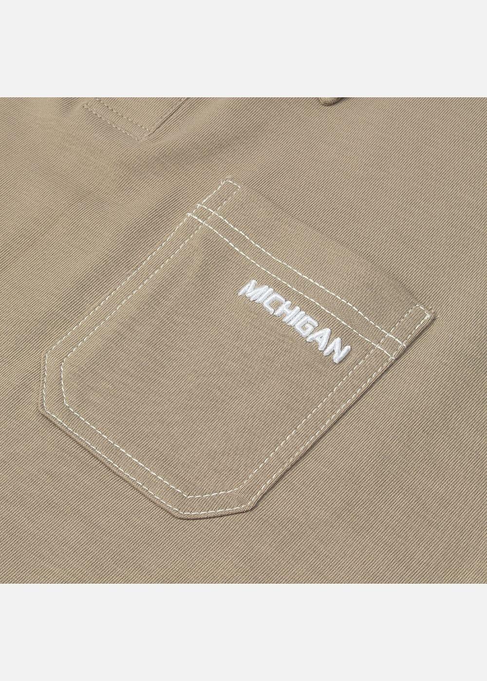 Áo Polo Cotton Thoáng Khí No Style M27 Nâu - YaMe.vn