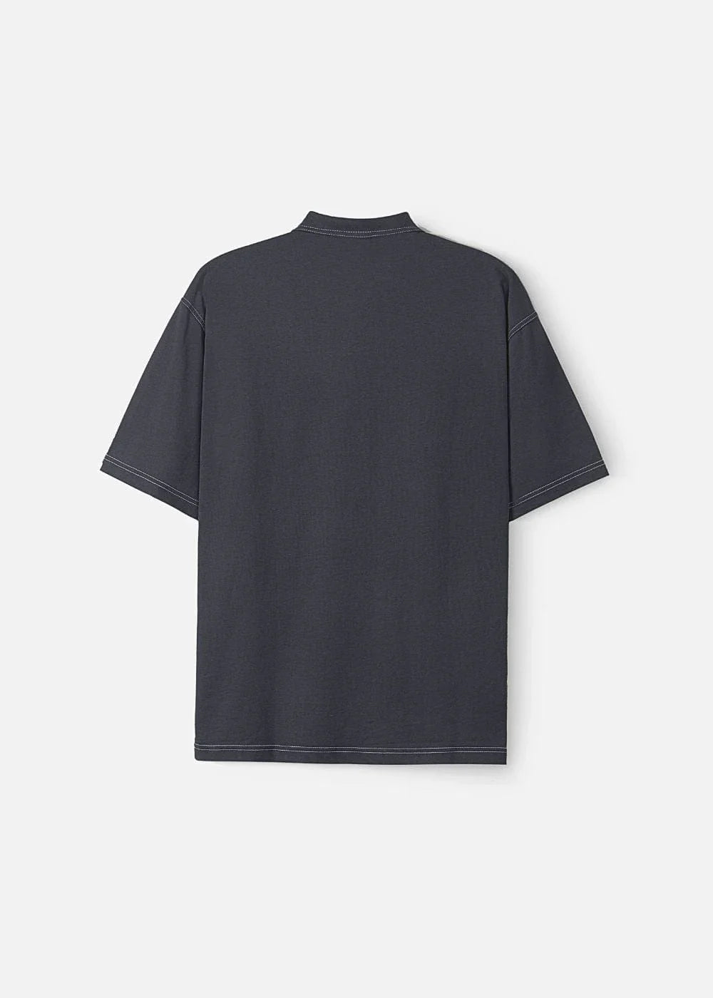 Áo Polo Cotton Thoáng Khí No Style M27 Xám Đậm - YaMe.vn