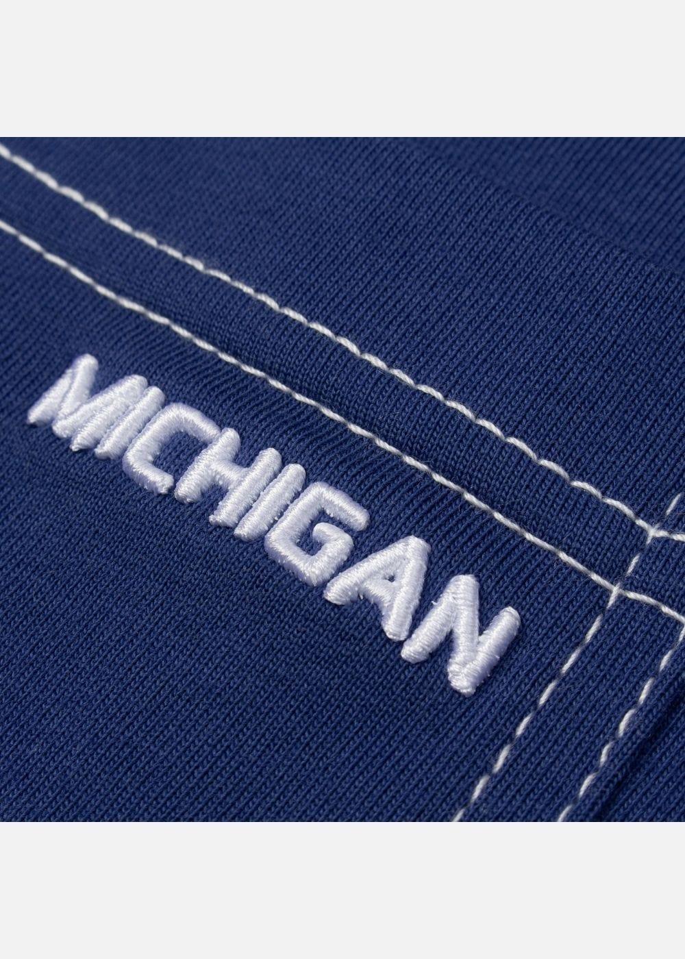 Áo Polo Cotton Thoáng Khí No Style M27 Xanh Dương Đậm - YaMe.vn