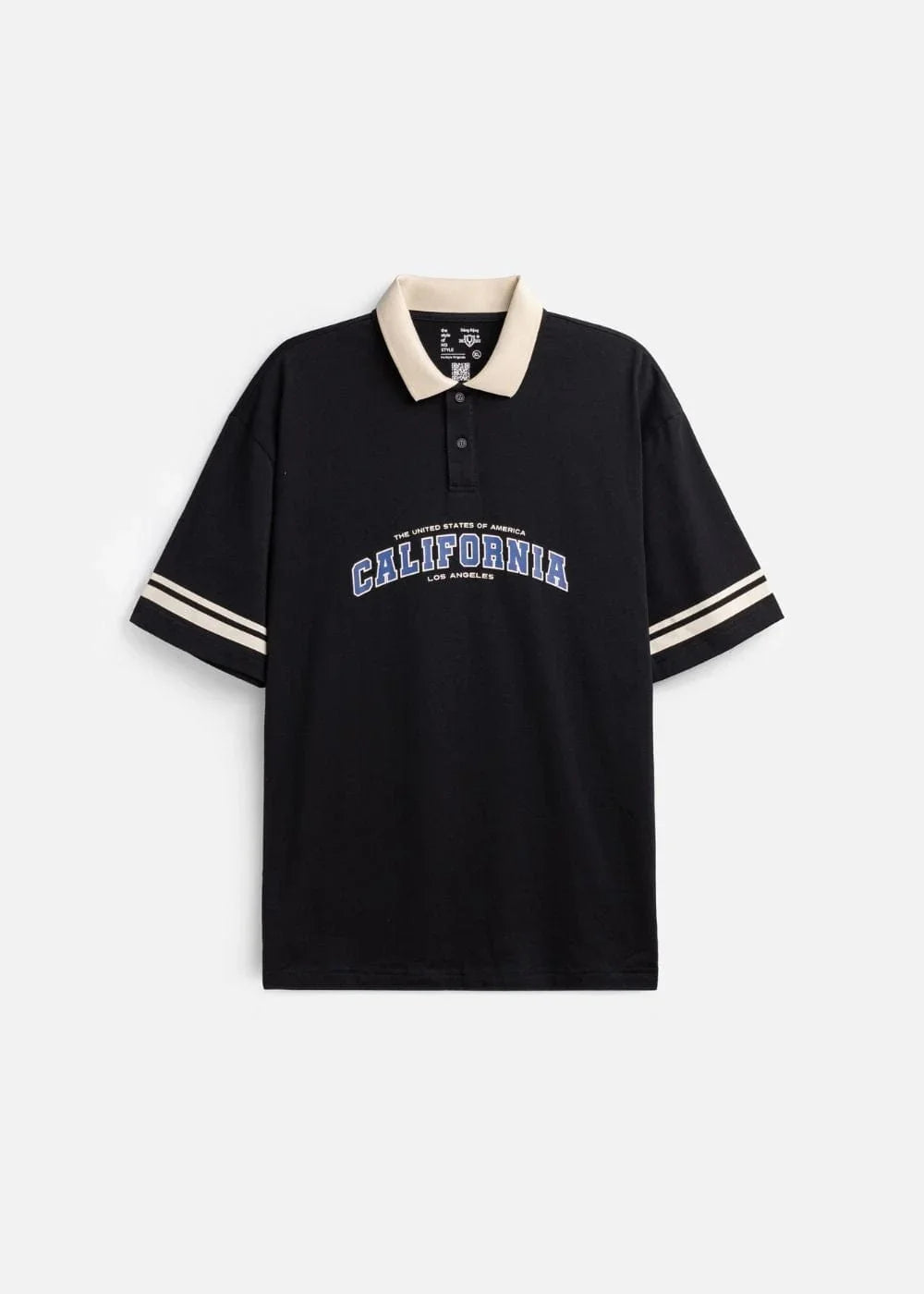 Áo Polo Tay Ngắn Sporty Siêu Mềm Mịn No Style M27 Đen - YaMe.vn