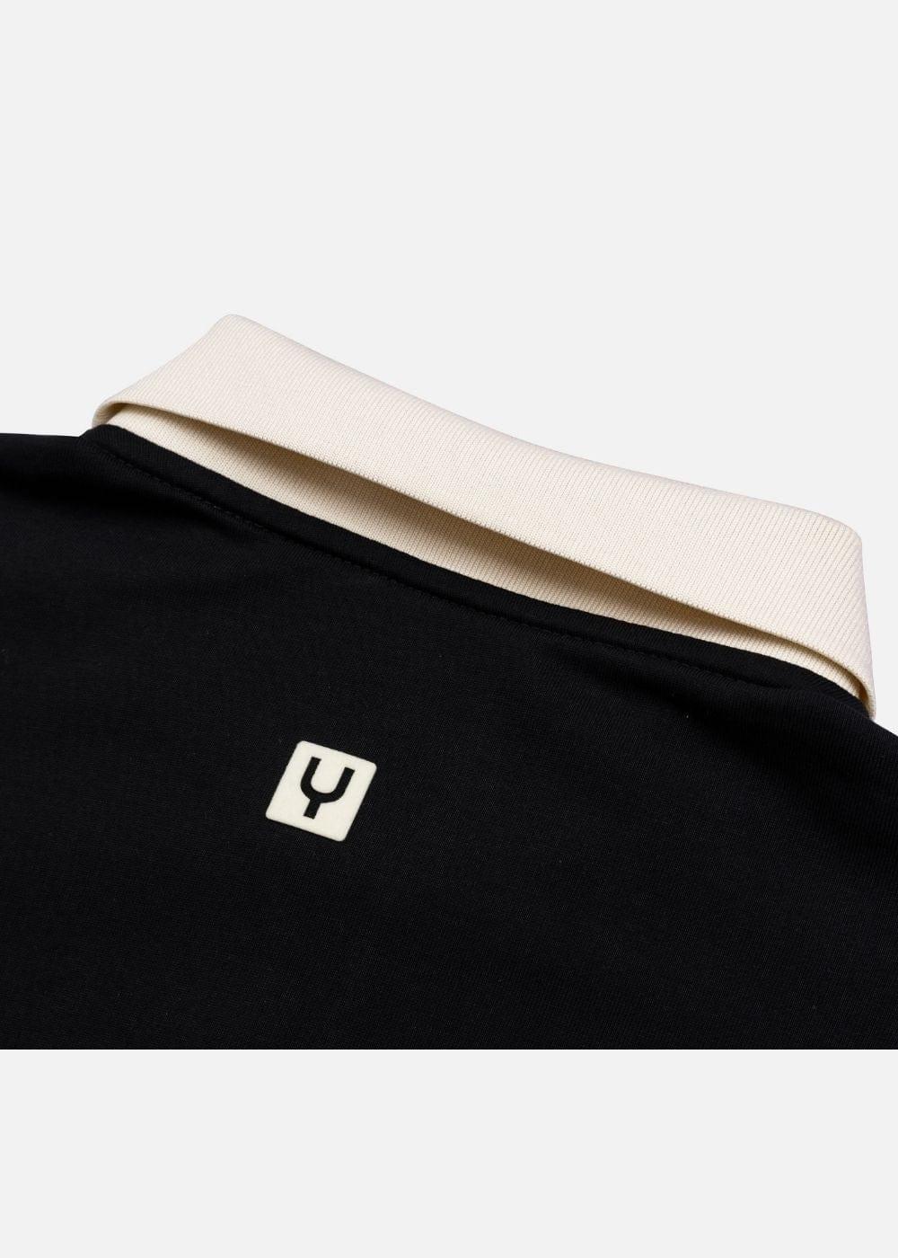 Áo Polo Tay Ngắn Sporty Siêu Mềm Mịn No Style M27 Đen - YaMe.vn