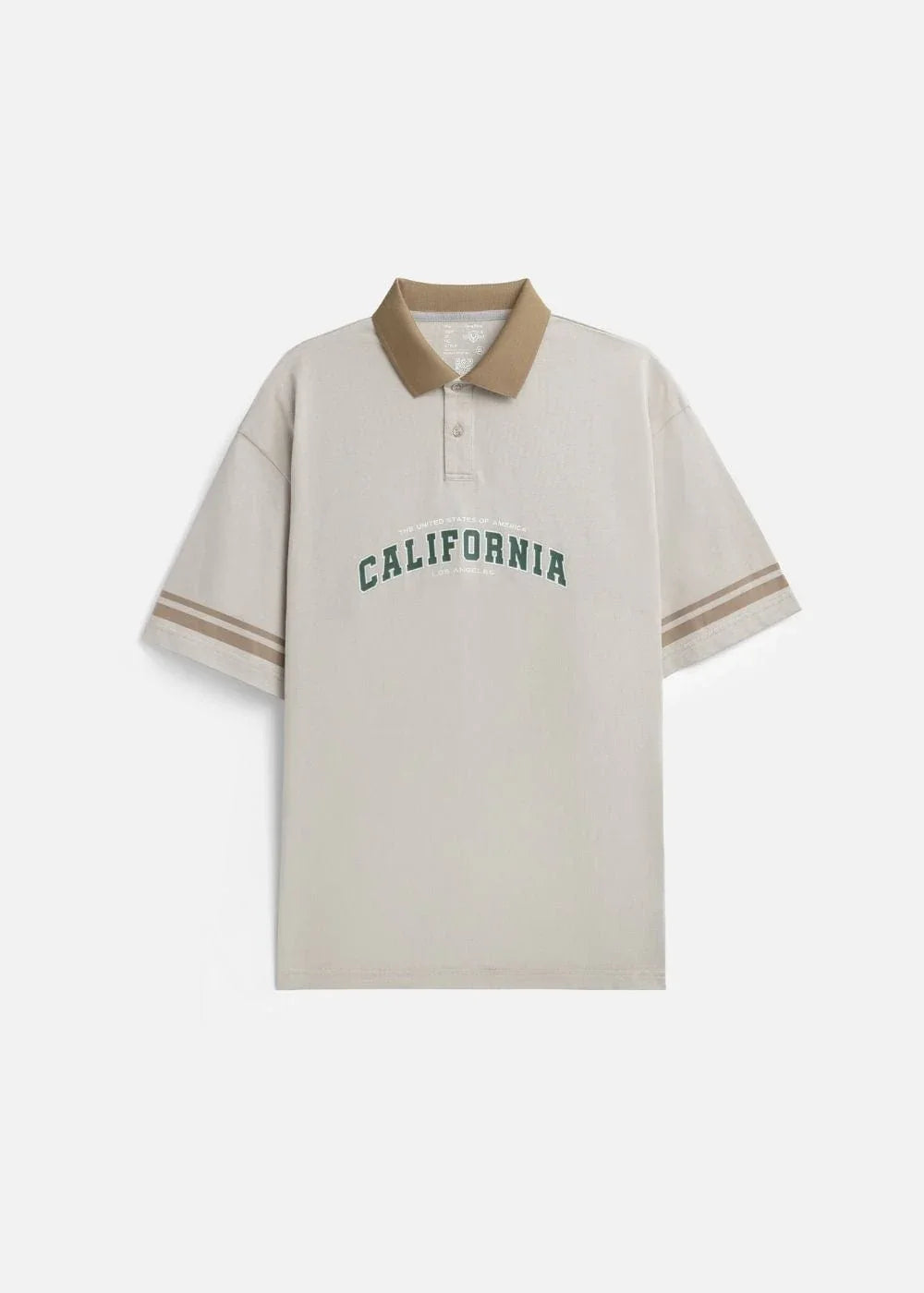 Áo Polo Tay Ngắn Sporty Siêu Mềm Mịn No Style M27 Xám Nhạt - YaMe.vn