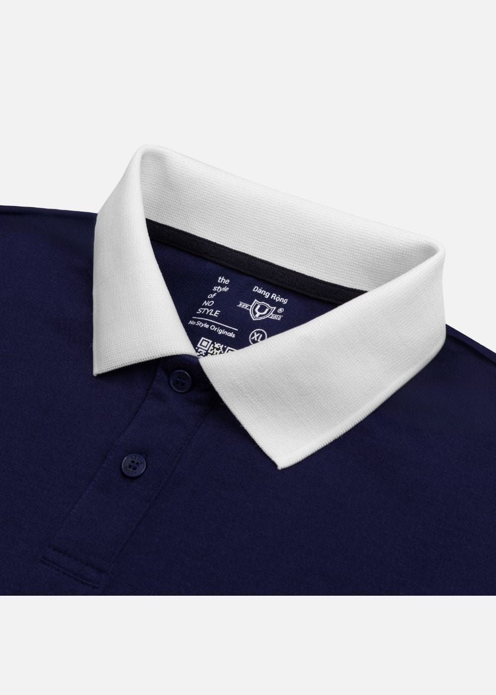 Áo Thun Cổ Polo Tay Ngắn Áo Polo No Style M28 Xanh Đen