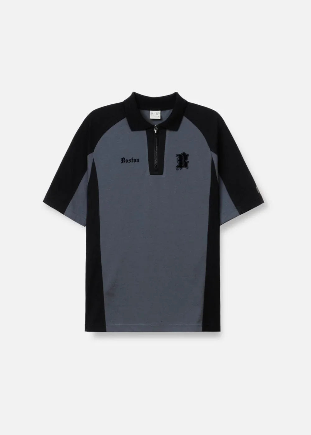 Áo Polo Cotton Thoáng Mát No Style M31 Xám Đen - YaMe.vn