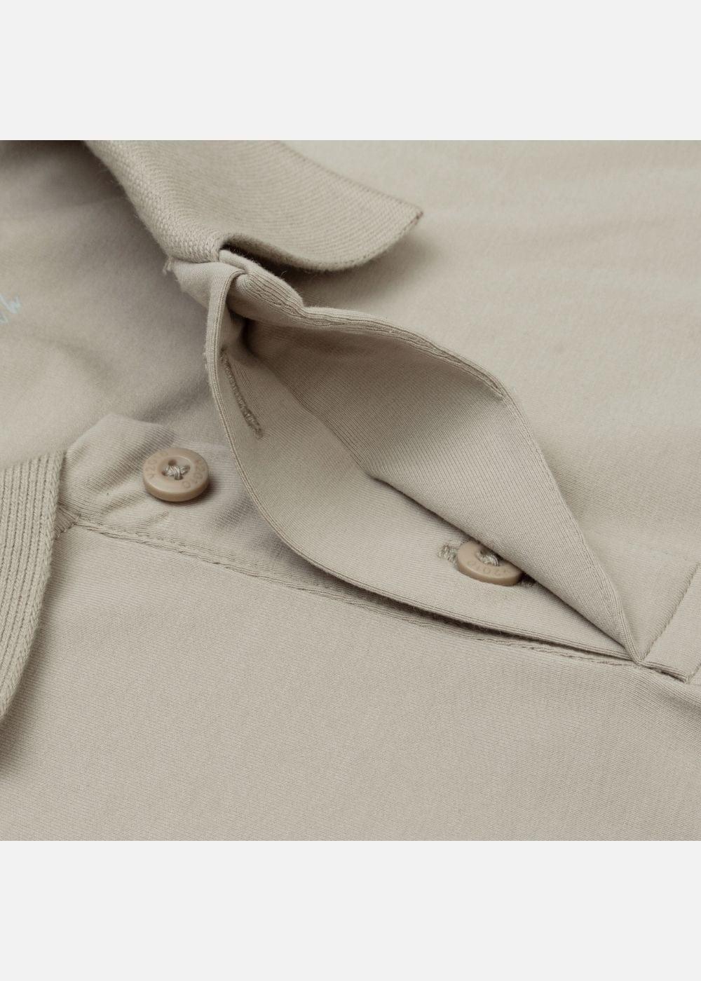 Áo Polo Mềm Mát Co Giãn The CEO 045 Nâu Nhạt - YaMe.vn