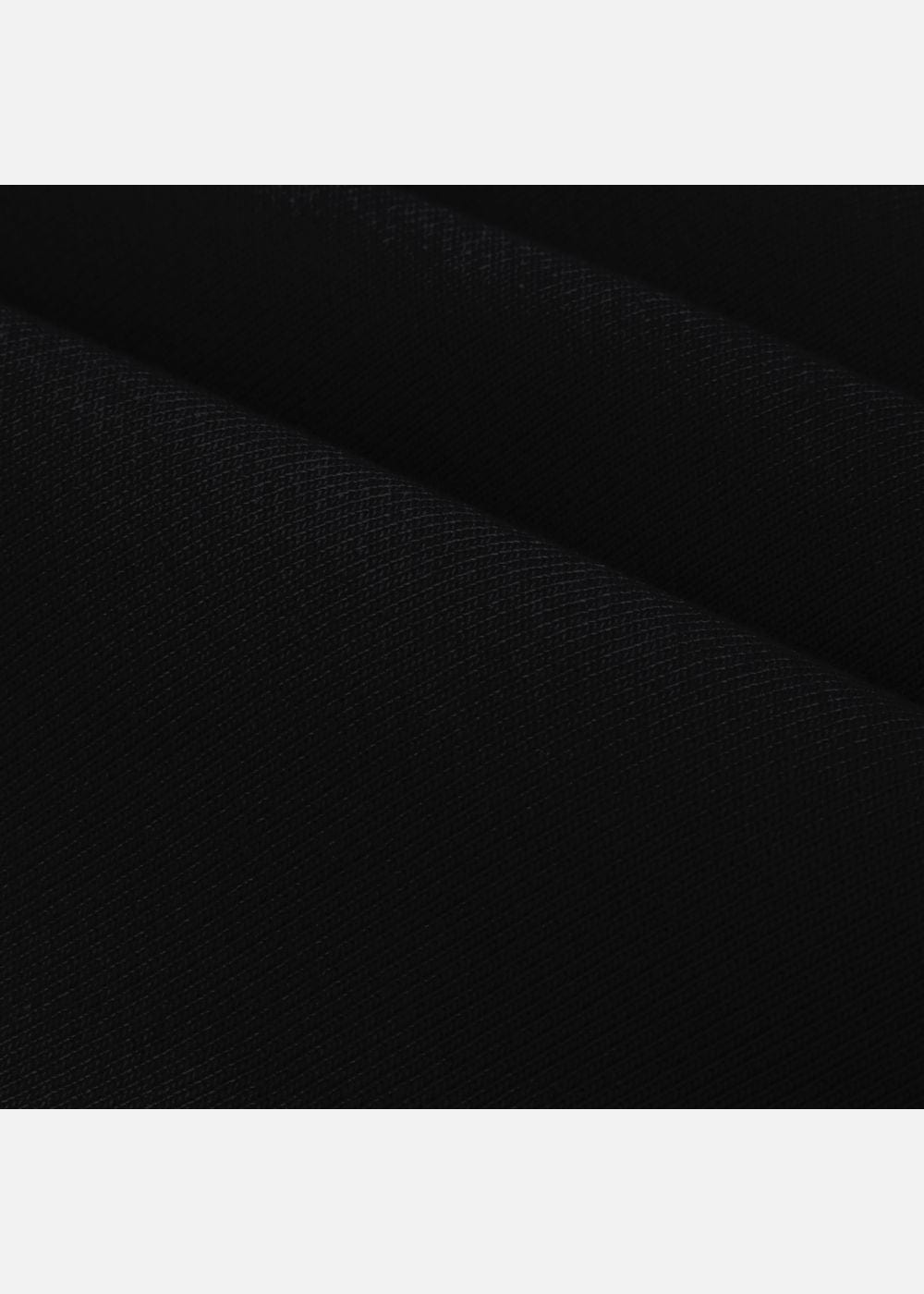 Áo Thun Cổ Polo Tay Ngắn Áo Polo Non Branded 45 Đen