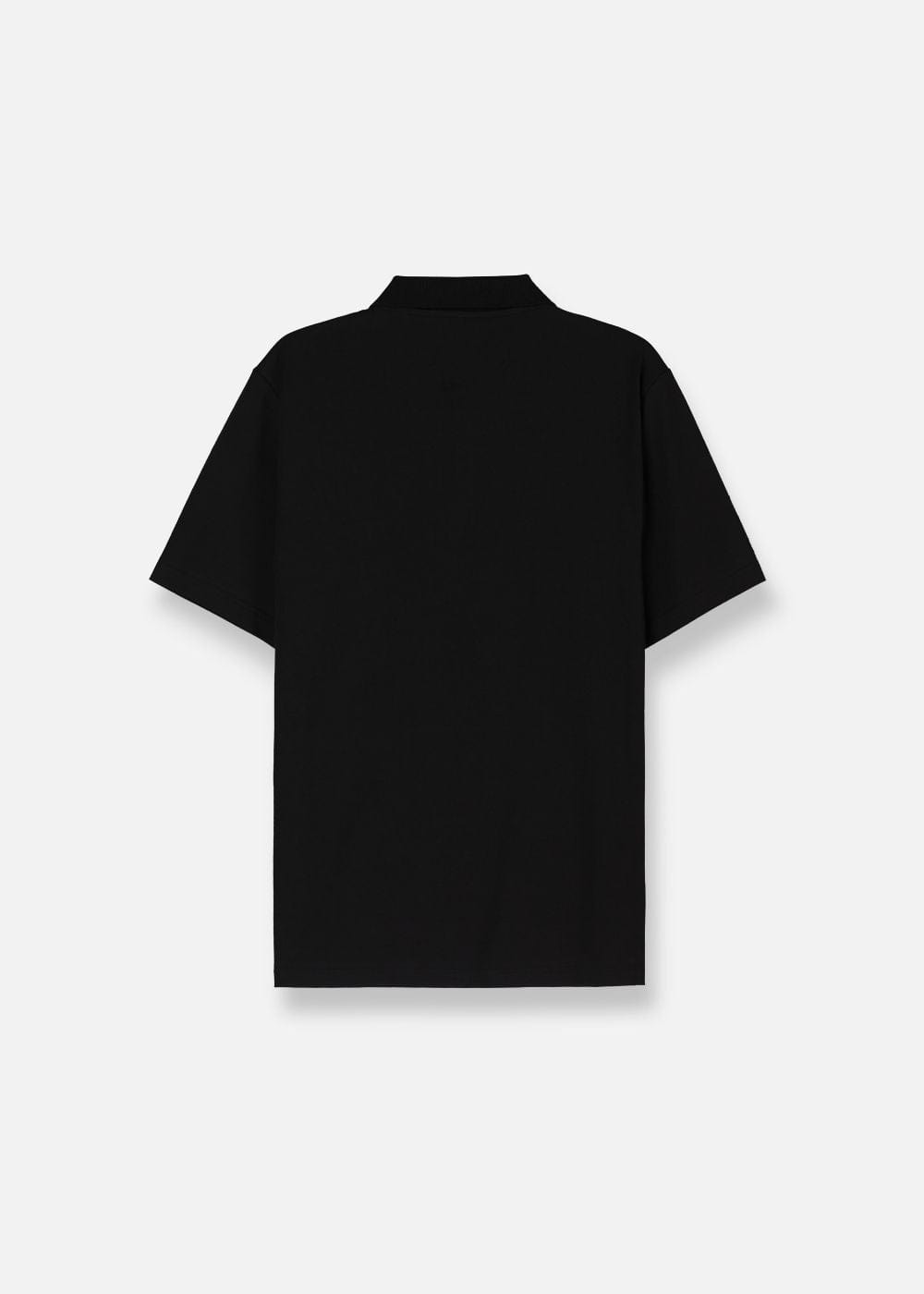 Áo Thun Cổ Polo Tay Ngắn Áo Polo Non Branded 45 Đen