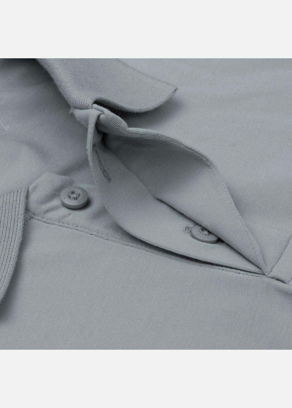 Áo Polo Mềm Mát Co Giãn The CEO 045 Xám - YaMe.vn