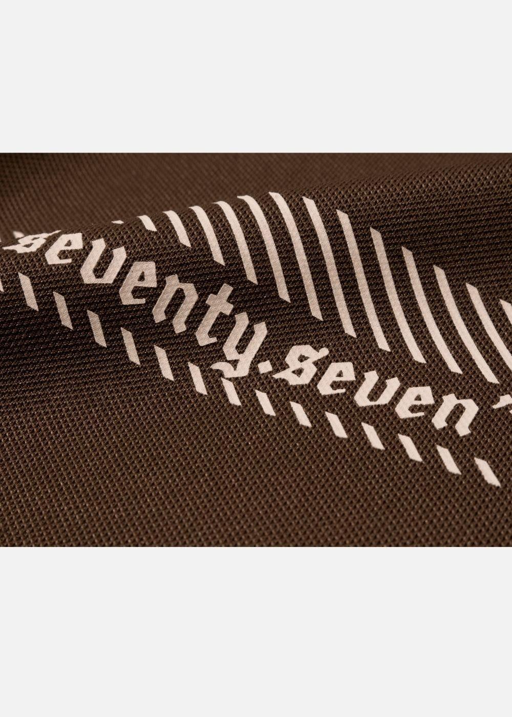 Áo Polo Pique Thoáng Khí Seventy Seven 17 Nâu Đậm - YaMe.vn