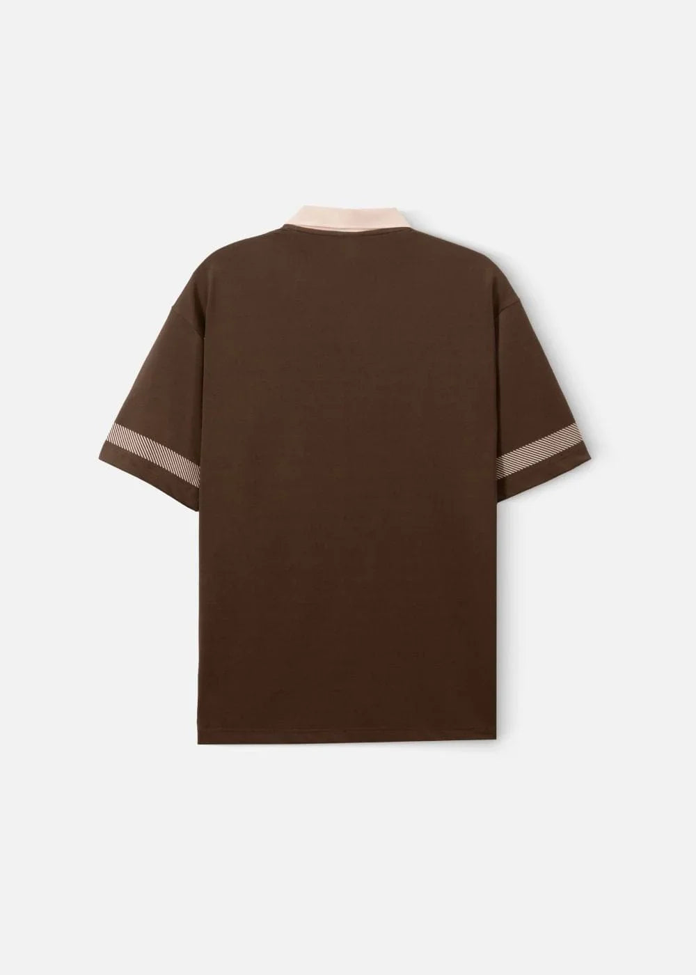 Áo Polo Pique Thoáng Khí Seventy Seven 17 Nâu Đậm - YaMe.vn