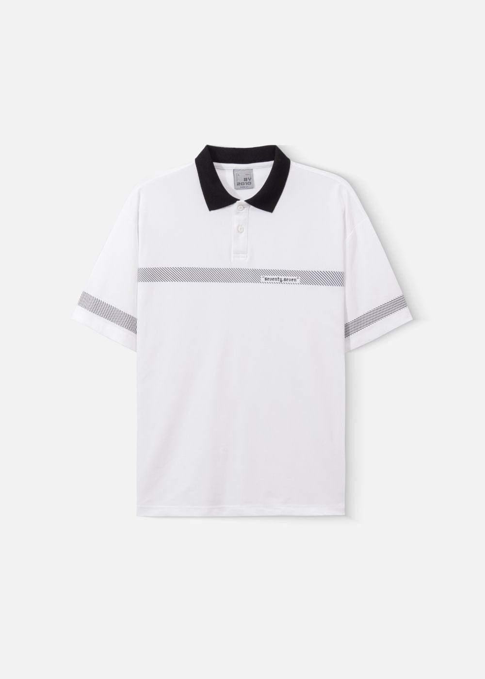Áo Thun Cổ Polo Tay Ngắn Áo Polo Seventy Seven 17 Trắng