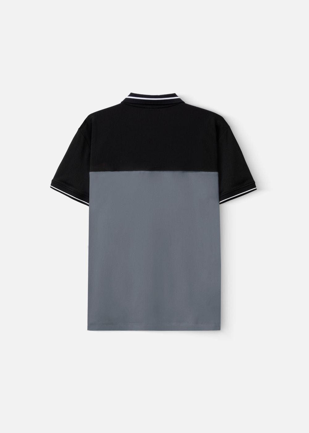Áo Thun Cổ Polo Tay Ngắn Áo Polo Seventy Seven 19 Đen Xám
