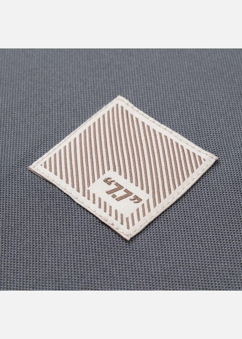 Áo Polo Phối Màu Pique Thoáng Mát Seventy Seven 19 Đen Xám - YaMe.vn