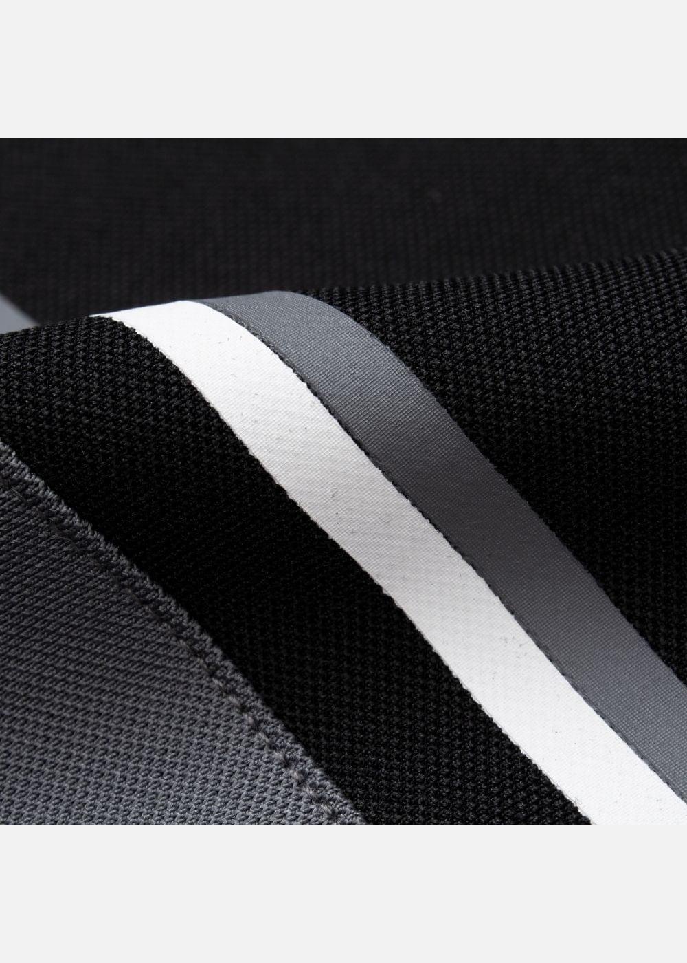 Áo Polo Phối Màu Pique Thoáng Mát Seventy Seven 19 Đen Xám - YaMe.vn