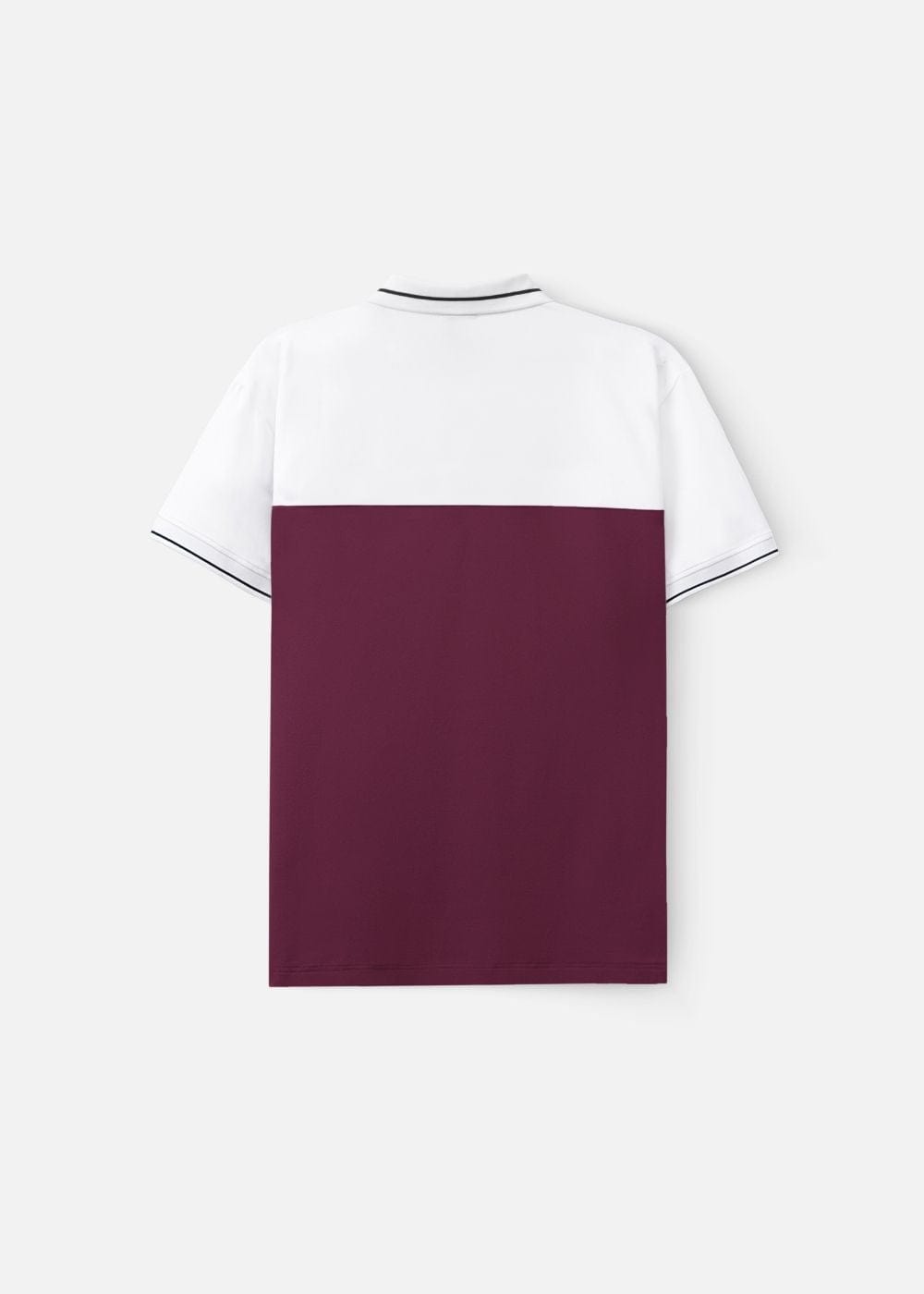 Áo Thun Cổ Polo Tay Ngắn Áo Polo Seventy Seven 19 Trắng Đỏ