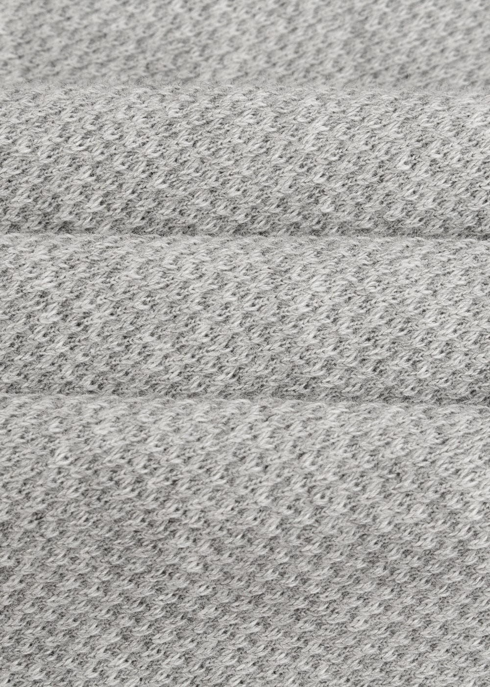 Áo Thun Tay Dài Áo Polo Sweater Cổ Khóa Kéo No Style M38 Xám