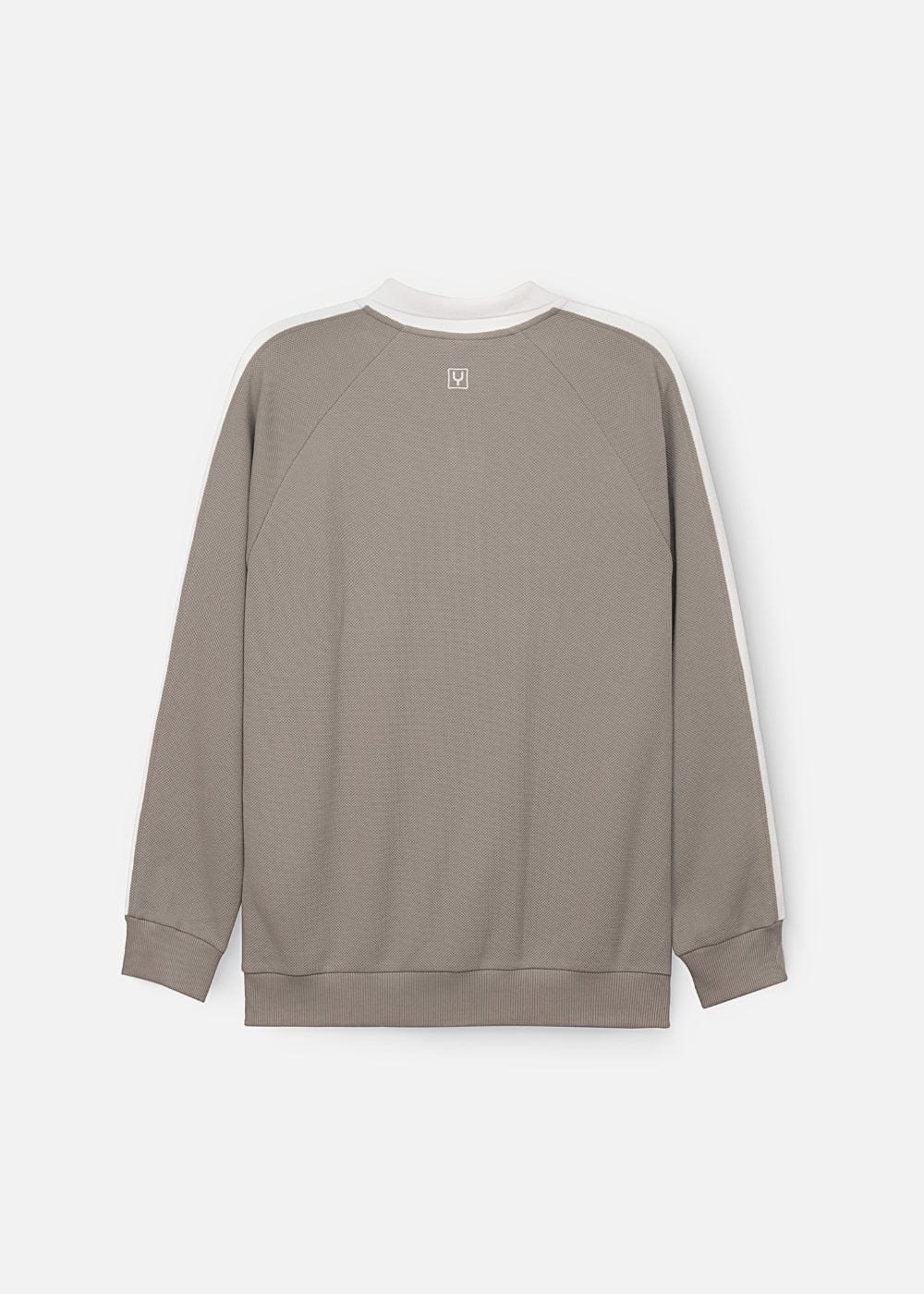 Áo Thun Tay Dài Áo Polo Sweater Cổ Khóa Kéo No Style M38 Xám Xi Măng