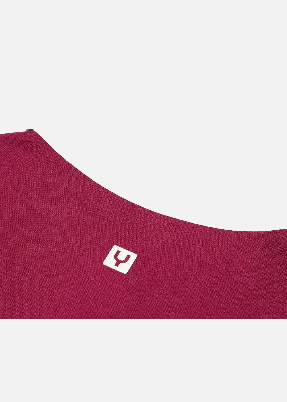 Áo Thun Tay Dài Áo Polo Sweater Cotton Phối Màu No Style M36 Đỏ