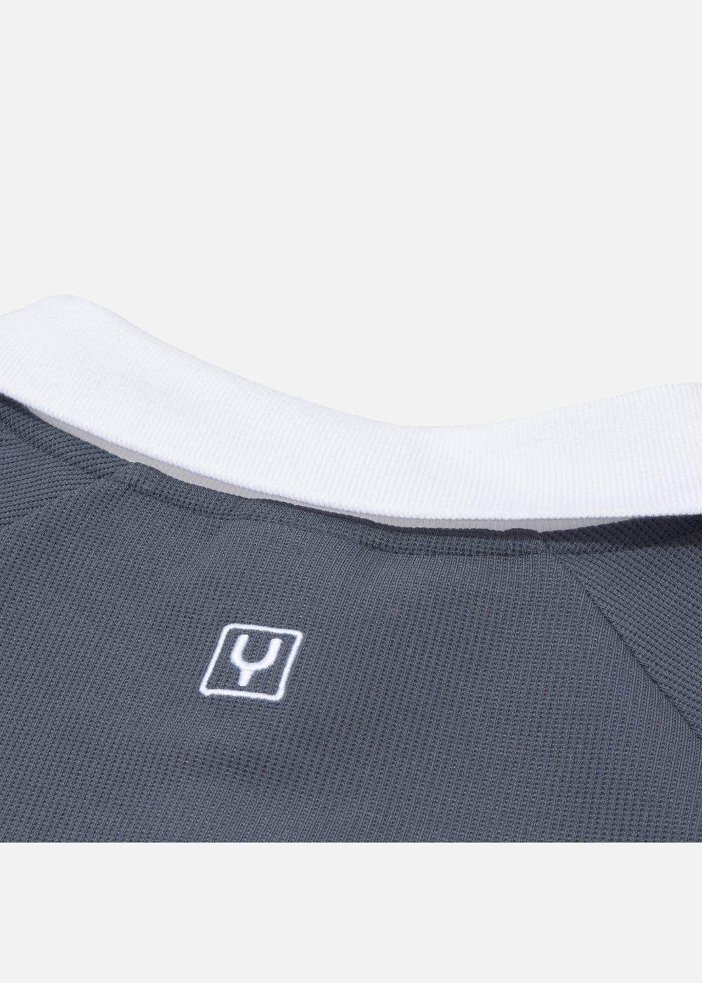 Áo Thun Tay Dài Áo Polo Tay Dài Vải Cotna Thoáng Khí No Style M39 Xám