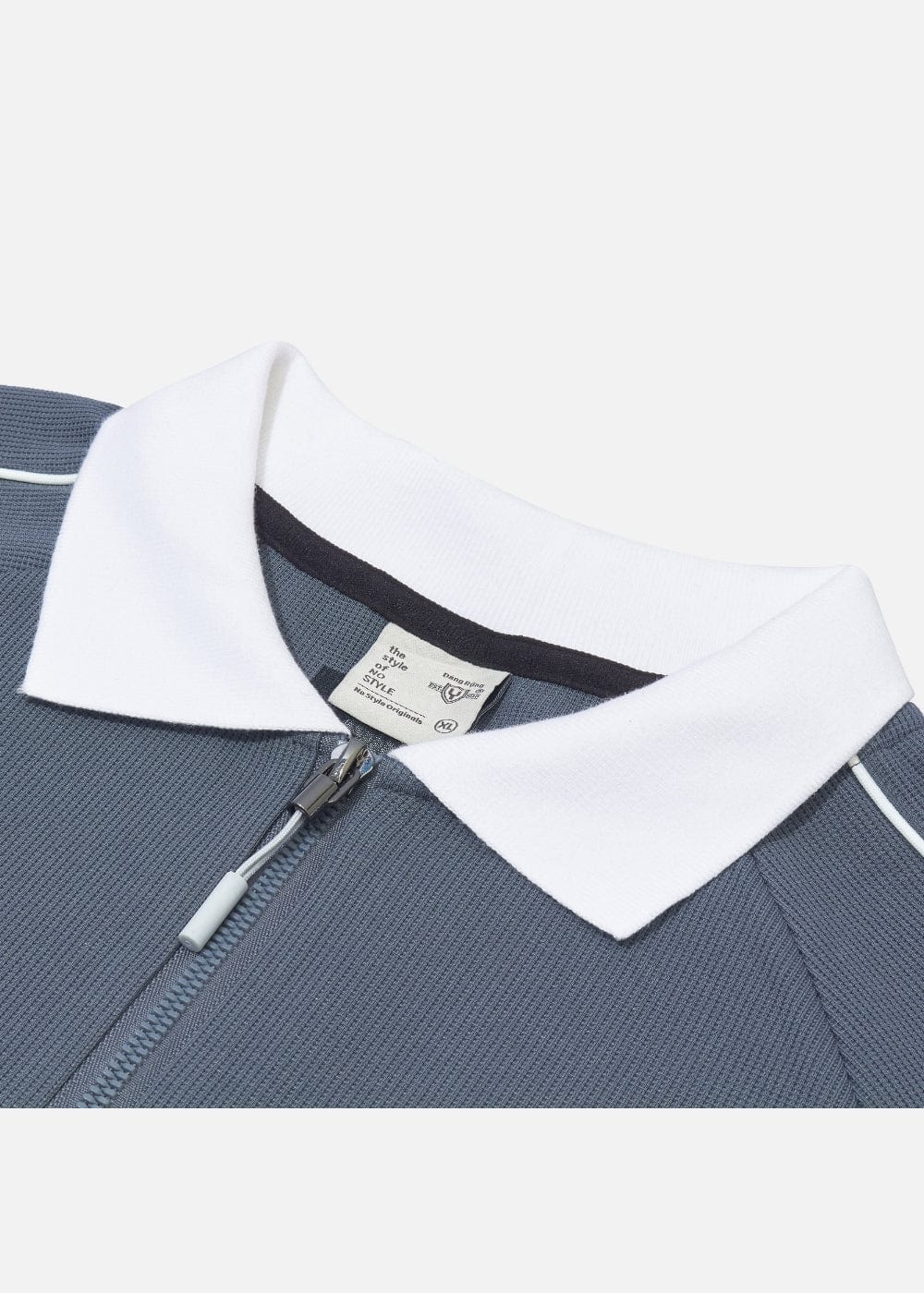 Áo Thun Tay Dài Áo Polo Tay Dài Vải Cotna Thoáng Khí No Style M39 Xám