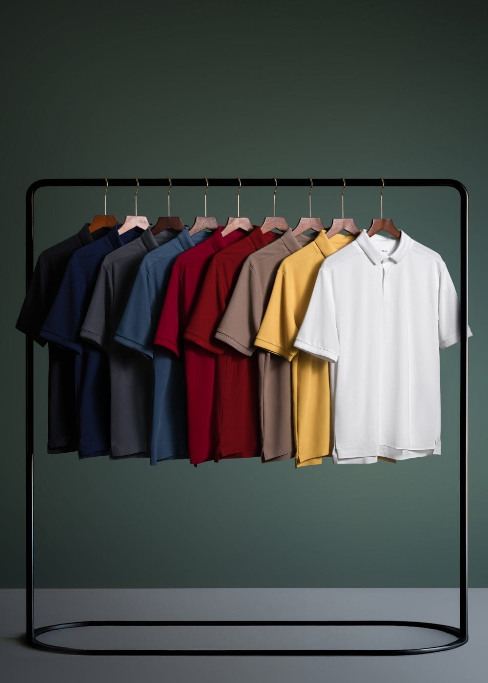 Áo Thun Cổ Polo Tay Ngắn Áo Polo The Minimalist 001 Đỏ Cam