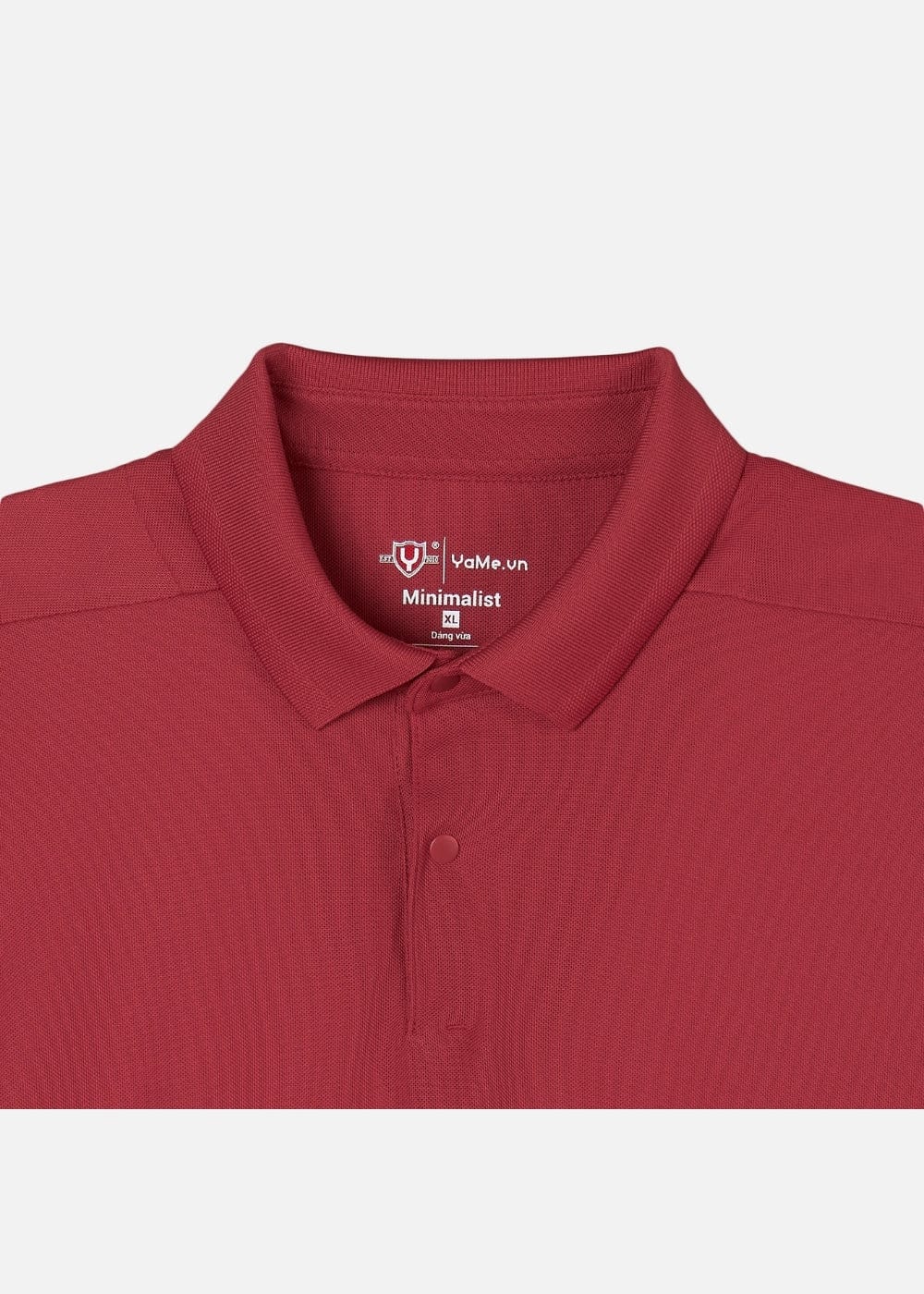 Áo Thun Cổ Polo Tay Ngắn Áo Polo The Minimalist 001 Đỏ Cam