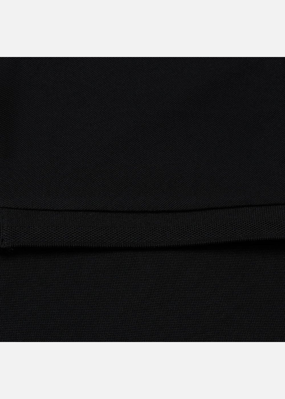 Áo Thun Cổ Polo Tay Ngắn Áo Polo The Minimalist 001 Đen