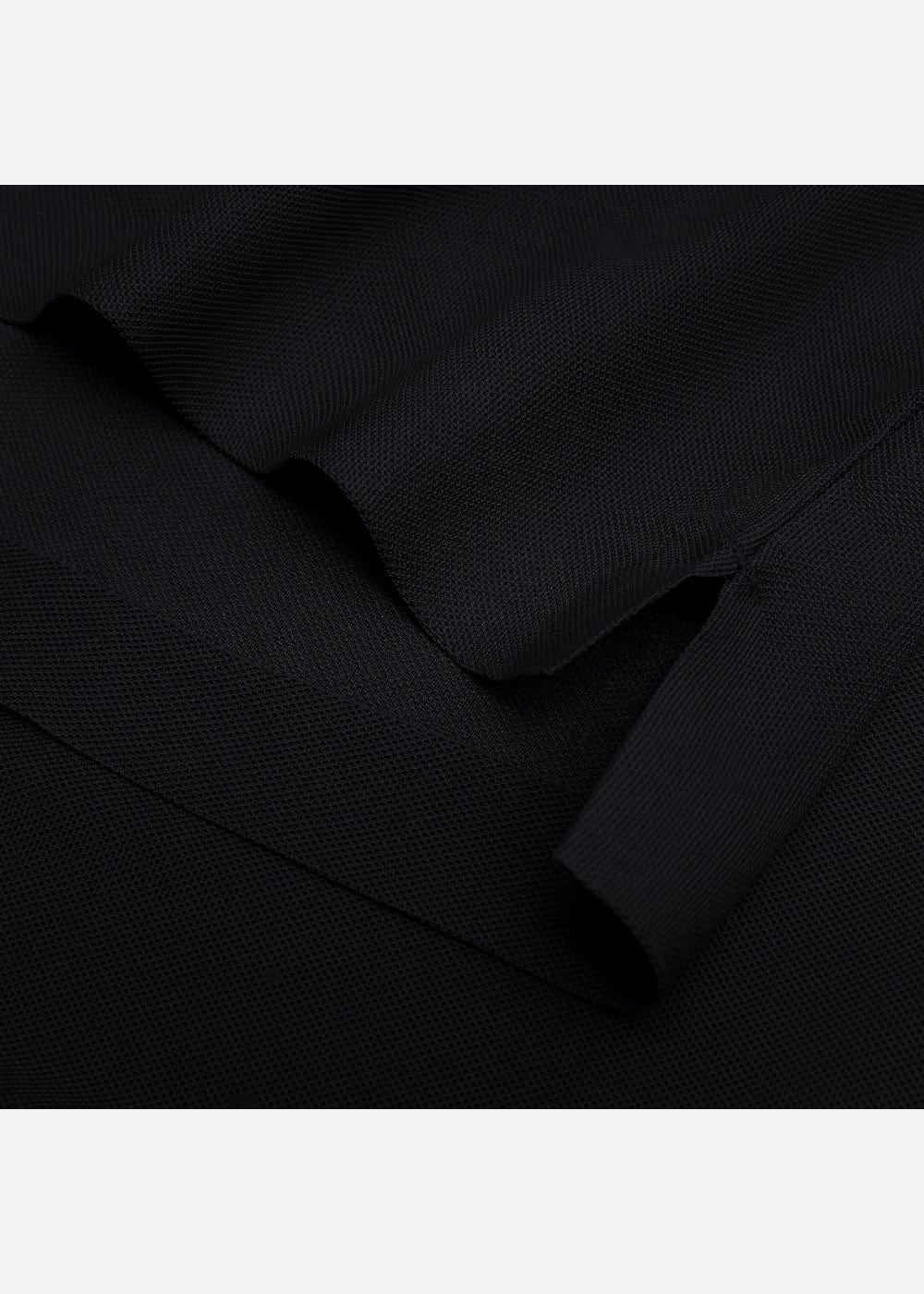 Áo Thun Cổ Polo Tay Ngắn Áo Polo The Minimalist 001 Đen
