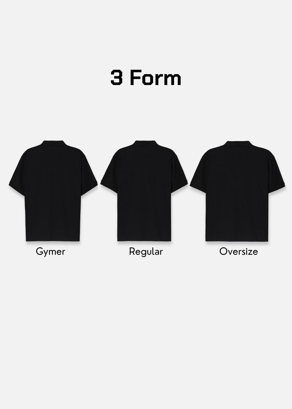 Áo Thun Cổ Polo Tay Ngắn Áo Polo The Minimalist 001 Đen
