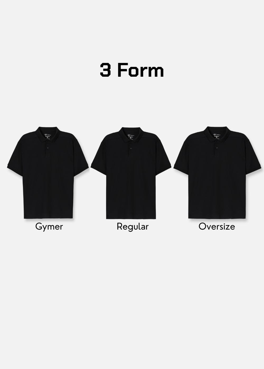 Áo Thun Cổ Polo Tay Ngắn Áo Polo The Minimalist 001 Đen