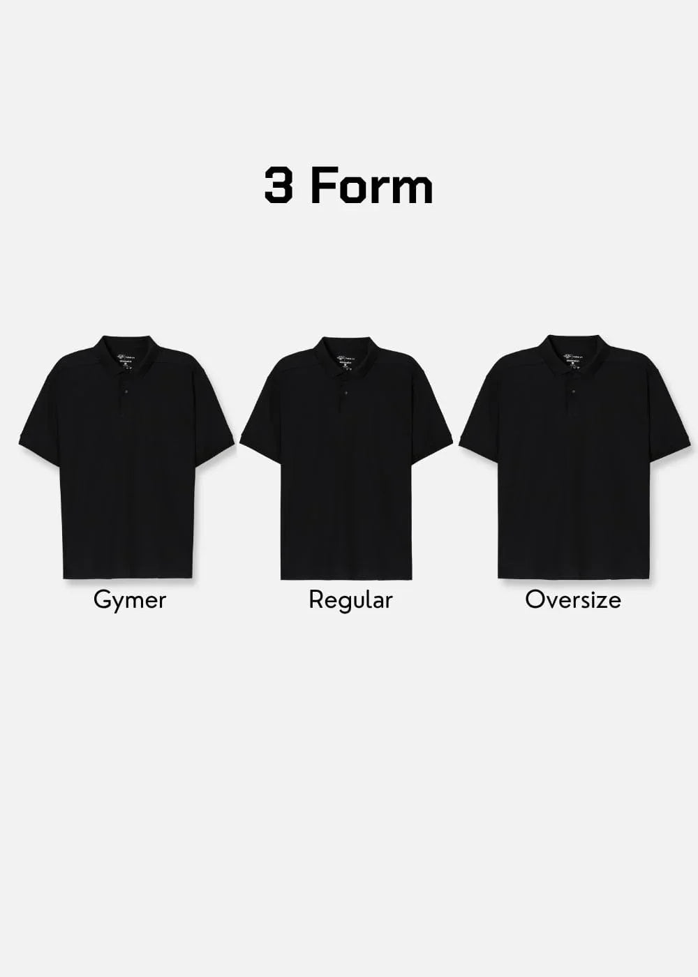 Áo Polo Tay Ngắn Vải Pique Khử Mùi The Minimalist 001 Đen - YaMe.vn