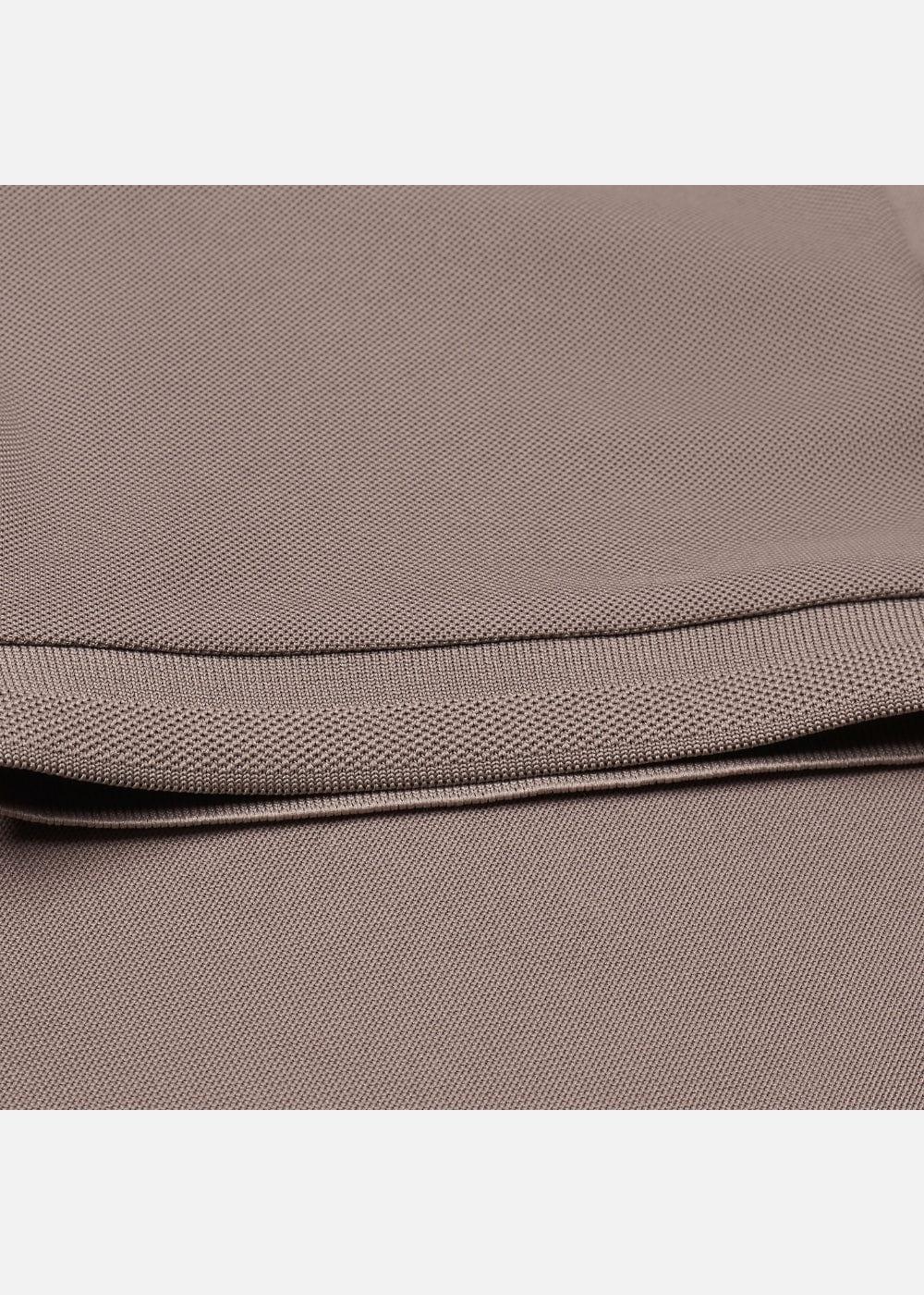 Áo Polo Tay Ngắn Vải Pique Khử Mùi The Minimalist 001 Nâu - YaMe.vn