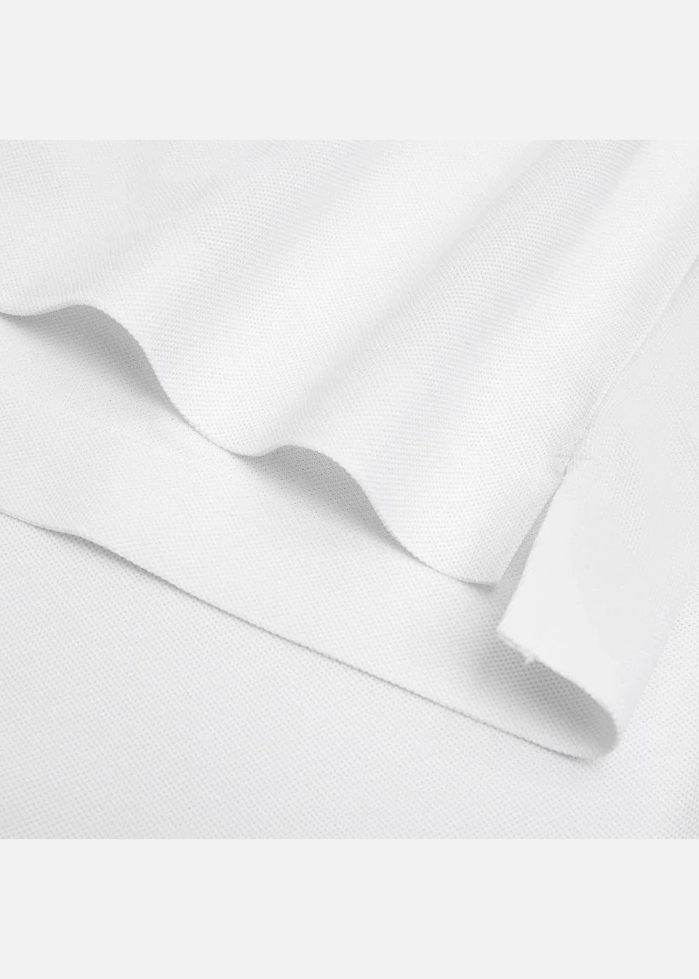 Áo Polo Tay Ngắn Vải Pique Khử Mùi The Minimalist 001 Trắng - YaMe.vn