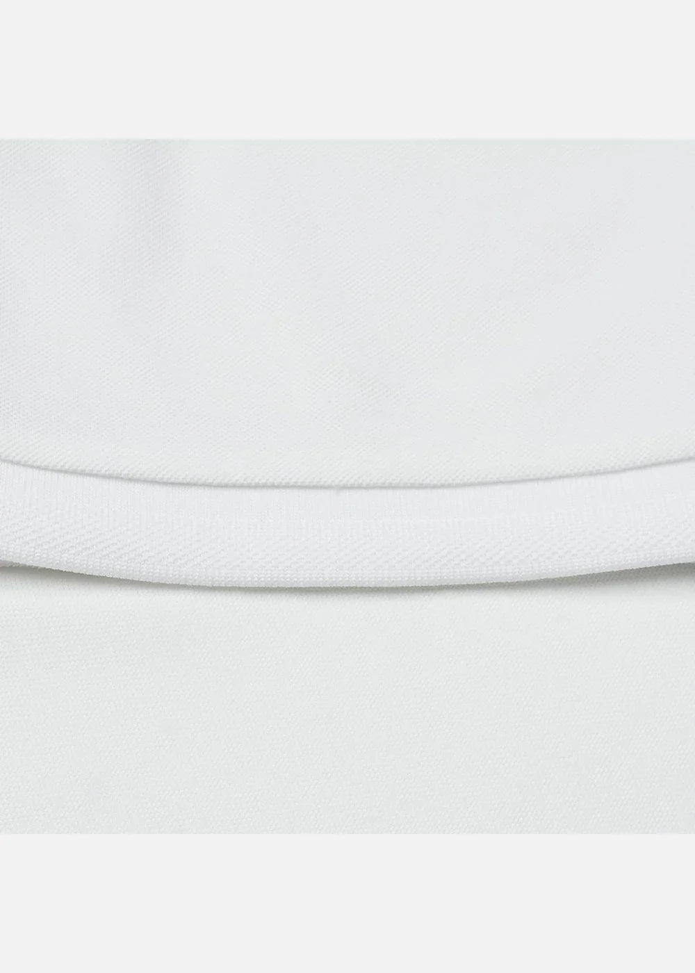 Áo Polo Tay Ngắn Vải Pique Khử Mùi The Minimalist 001 Trắng - YaMe.vn