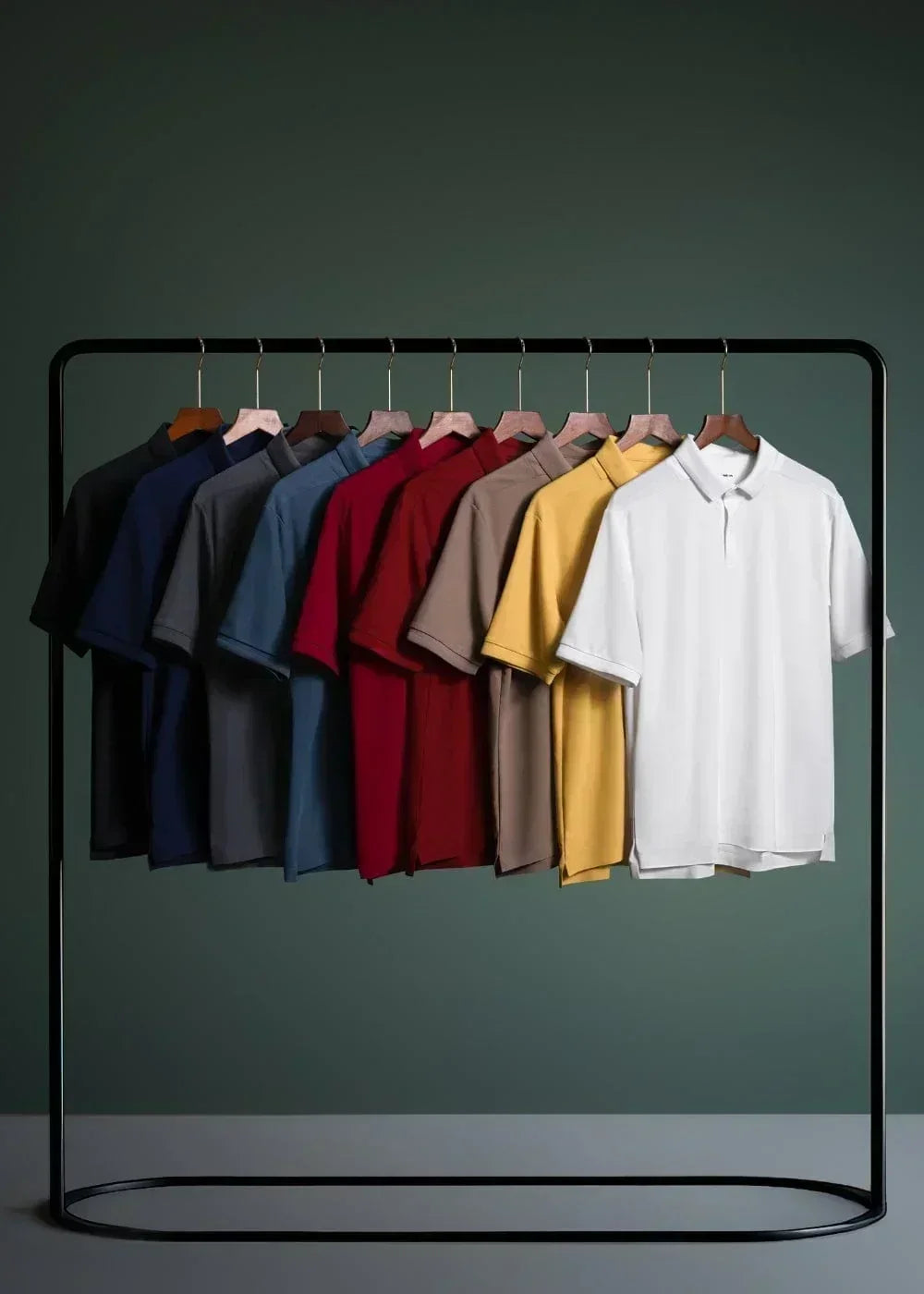 Áo Thun Cổ Polo Tay Ngắn Áo Polo The Minimalist 001 Vàng
