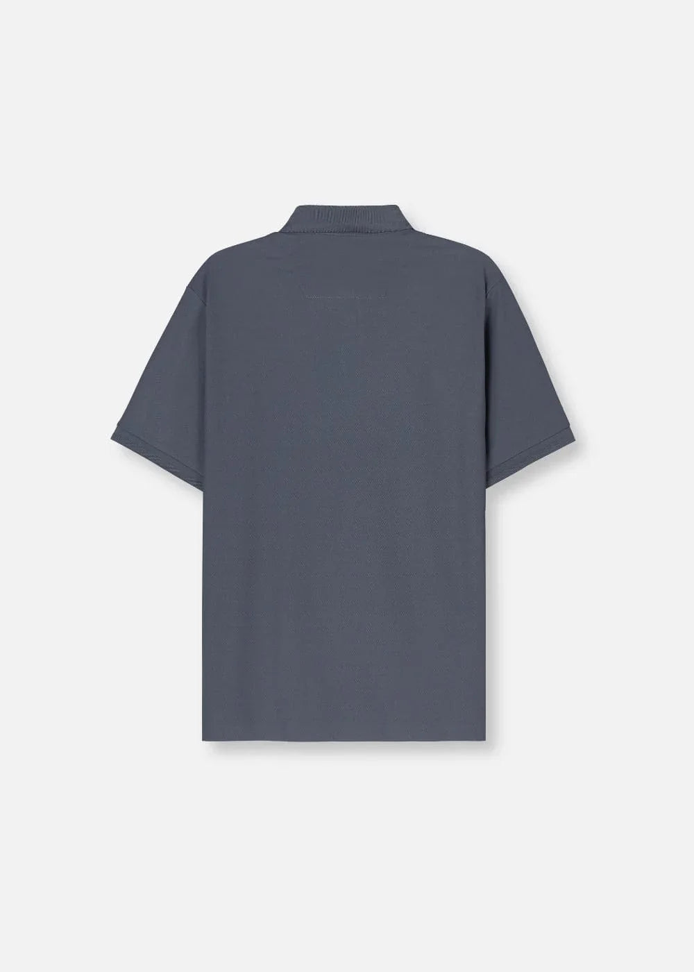 Áo Polo Tay Ngắn Vải Pique Khử Mùi The Minimalist 001 Xám - YaMe.vn