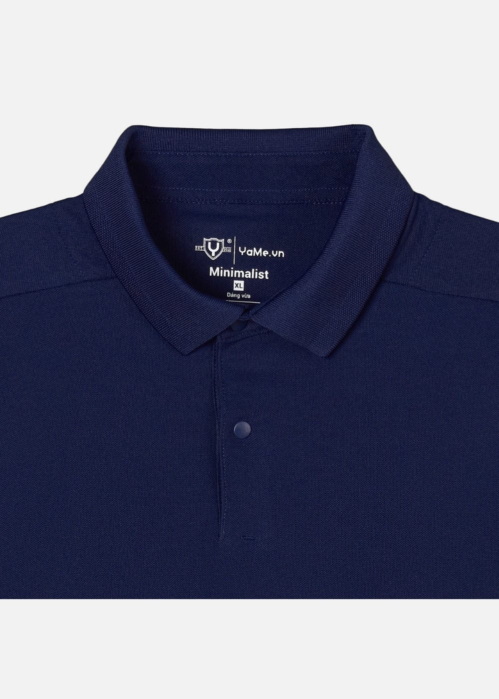 Áo Thun Cổ Polo Tay Ngắn Áo Polo The Minimalist 001 Xanh Đen