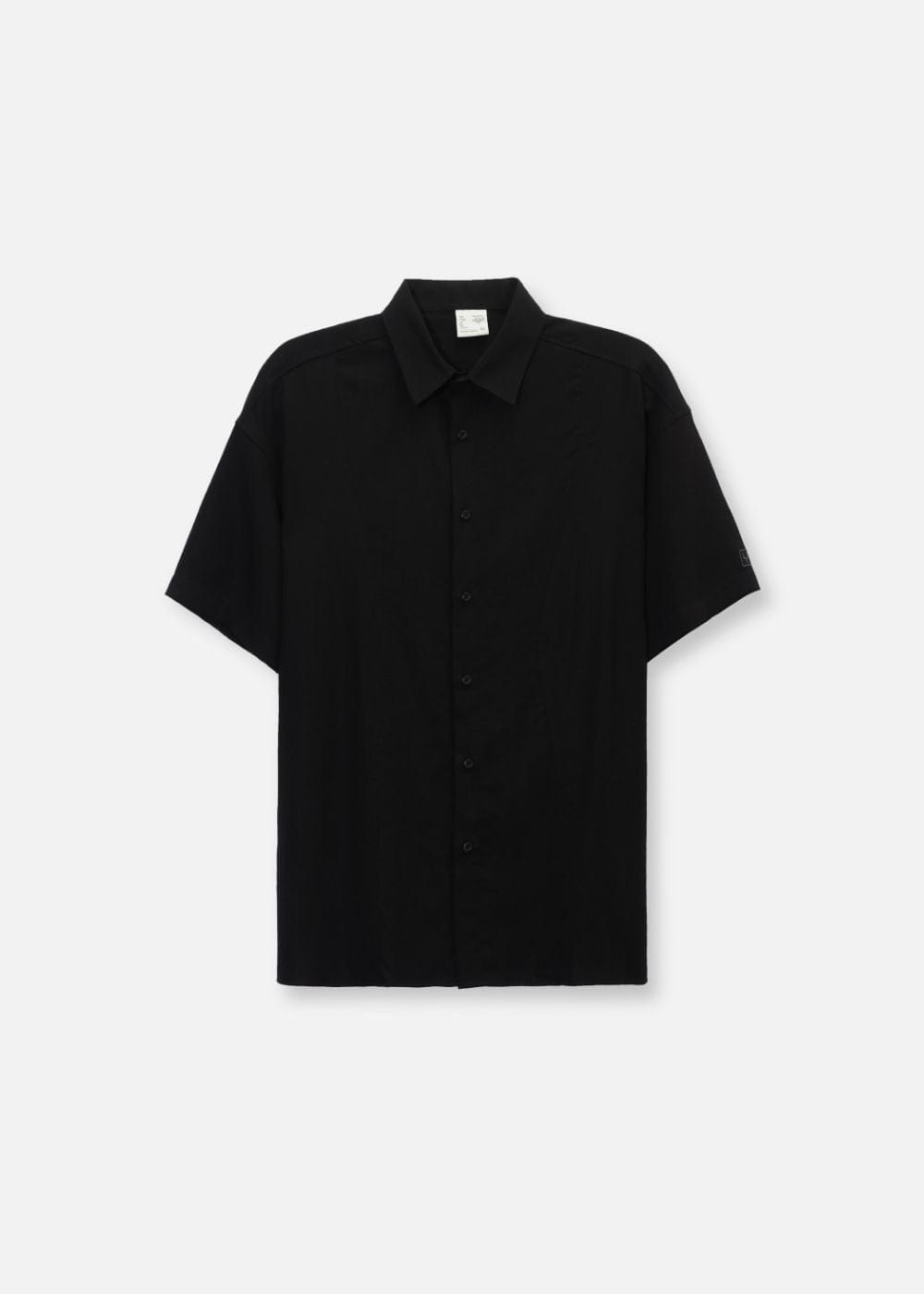 Áo Sơ Mi Tay Ngắn Cổ Bẻ Áo Sơ Mi No Style M117 Đen