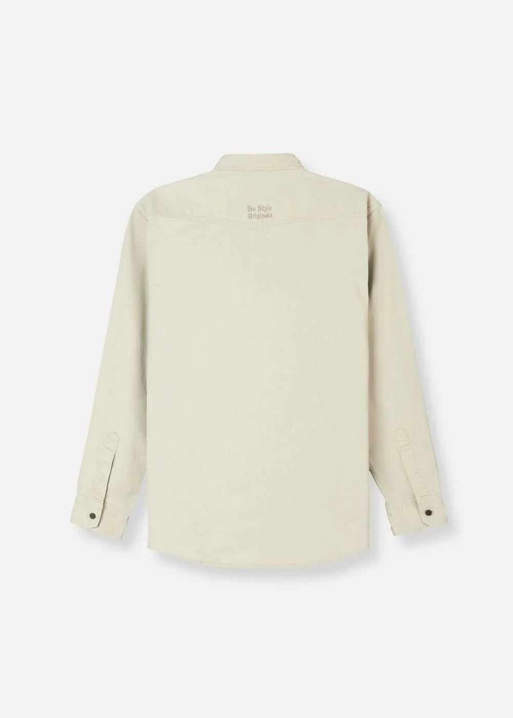 Áo Sơ Mi Tay Dài Kaki Co Giãn No Style M64 Be - YaMe.vn