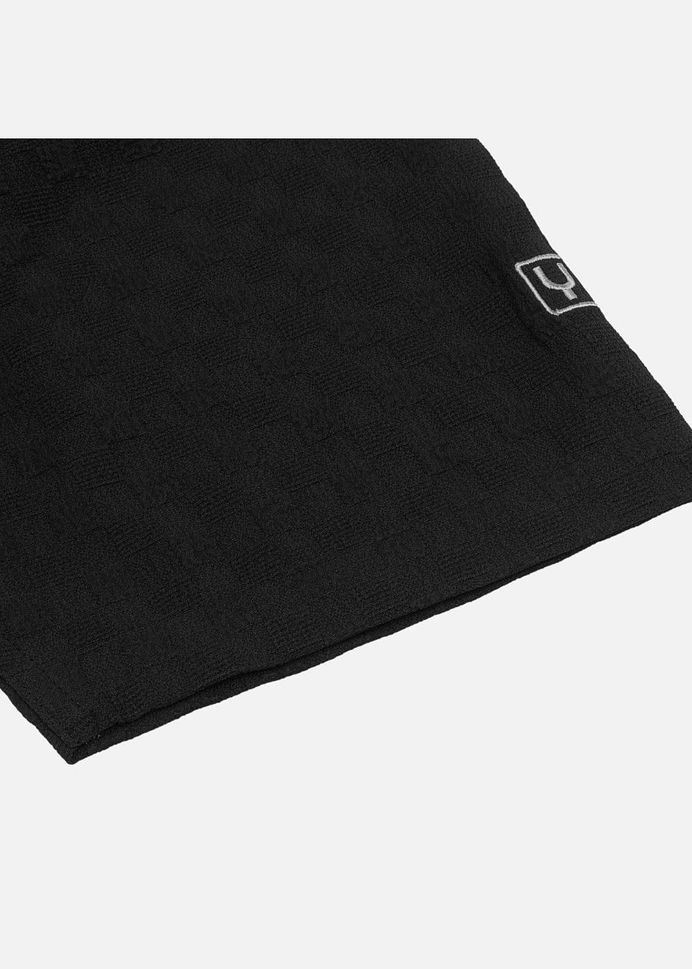 Áo Sơ Mi Cuban Họa Tiết Nổi Co Giãn No Style M82 Đen - YaMe.vn